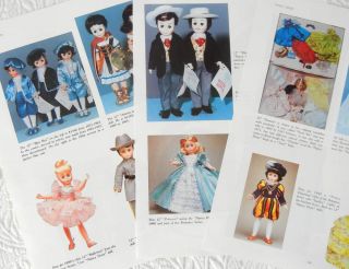6p History Article,  Pics - VTG Madame Alexander Nancy Drew Face Dolls 2