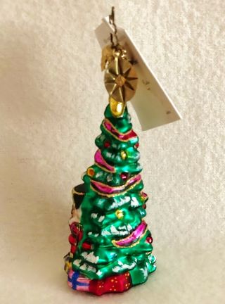 PERFECT Christopher Radko Christmas Ornament Nutcracker Tree Little Gem w Box 3
