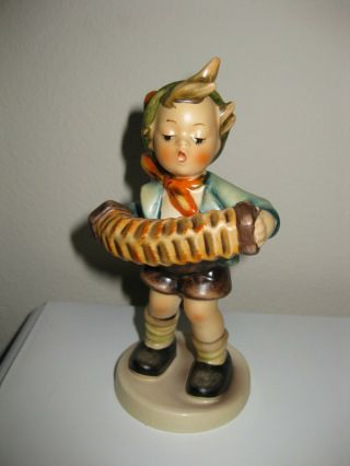 Vintage W.  Germany Accordian Boy 5 " Hummel Figurine 185 2