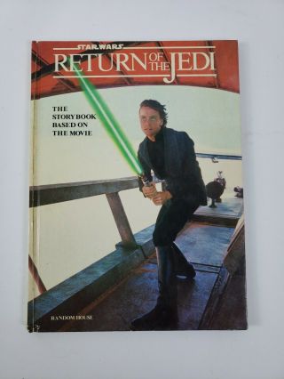 Vintage Star Wars 1983 Return Of The Jedi Storybook Joan D.  Vinge