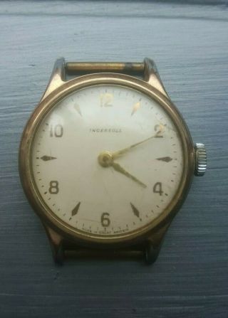 Vintage Ingersoll Mens Watch - Made In Great Britain Spare