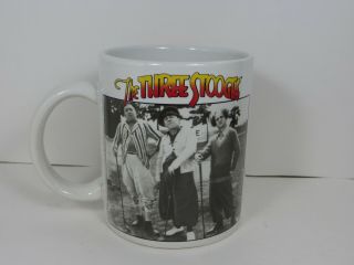 The Three Stooges Mug | Moe,  Larry & Curly Golfing Collectible Coffee Mug