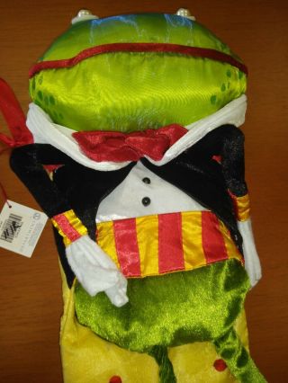 KRINKLES Department 56 by Patience Brewster Rare Prince Frog Christmas Stocking 2