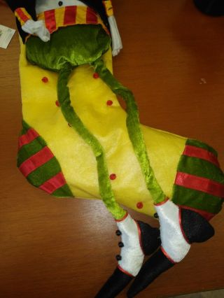KRINKLES Department 56 by Patience Brewster Rare Prince Frog Christmas Stocking 4
