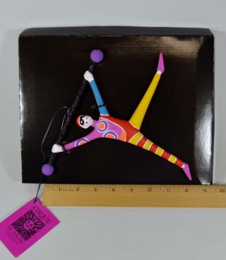 Cirque du Soleil Dept.  56 Acrobatic Performer Ornament,  Collectible 4