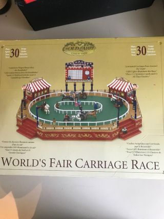 Mr Christmas Gold Label Worlds Fair Carriage Race