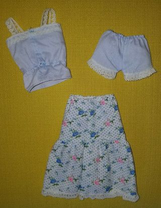 Vtg 18 " Mego Candi Orig Outfit Clothes Fits Pamela Petite & Ideal Crissy Doll