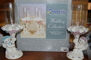 Dreamsicles Wedding Glasses,  Cake Topper,  And Figurines
