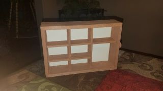 CHARMING Small Vintage Wooden SHADOW BOX Wall Display Shelf/Drawer 4