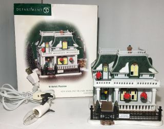Dept 56 England Village W Bartell Physician Item 57006 Christmas Town Deco