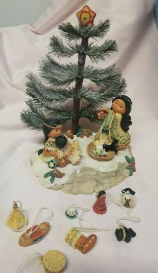 Friends Of The Feather Enesco Christmas Tree Ornaments