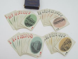 Antique Early 1900s Souvenir Playing Cards of YORK CITY U.  S.  Playing Card Co 4