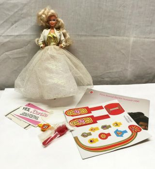 Vintage Summit Barbie Doll 1990 Special Edition Blonde,  No Box 7027