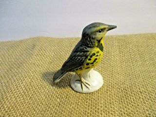 Goebel West Germany Western Meadowlark Bird Figurine Statue Bird Small