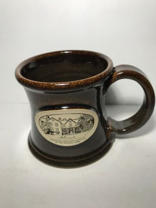 Sunset Hill Stoneware Coffee Mug President Lincoln’s Cottage Made In Usa 3d