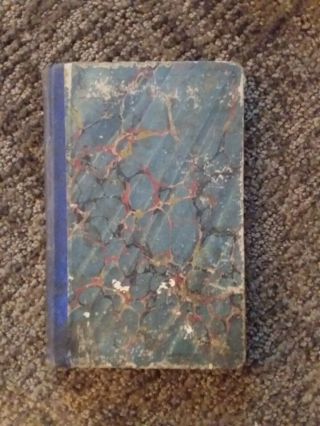 Vintage Antique Book Of The History Of The Patriarchs By A.  Alexander 1835
