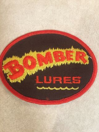 Vintage Fishing Bomber Lures Patch
