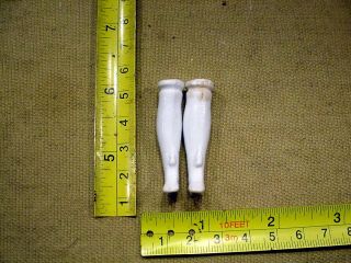 A Pair Excavated Vintage Victorian Binding Legs Age 1860 Size 1.  6 " German 9348