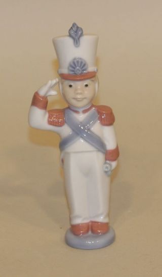 Retired Lladro Spain Porcelain Toy Soldier Ornament 6345