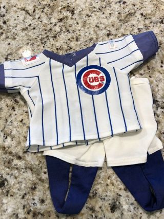 Cabbage Patch Kids Baby Doll Clothes Outfit Baseball Cubs Cubbie Shirt Pants