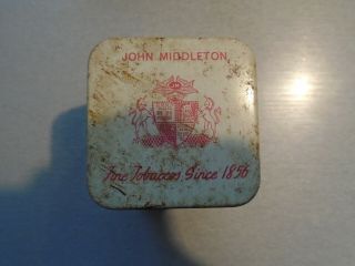 Antique Tobacco Tin John Middleton Company Cherry Blend 5