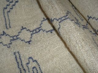 Vintage Hand Woven Fabric 80cm X 175cm