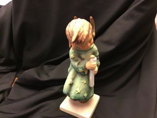 Goebel Hummel Figurine 21/0 1/2 Heavenly Angel With Candle,  6.  0” Tall