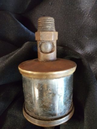 Antique Brass Essex Drip Oiler Hit Miss Steam Tractor Engine 601 1/2 4
