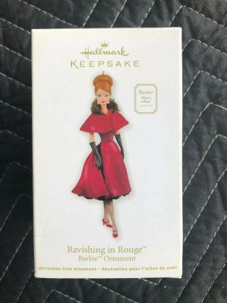 Hallmark 2011 Ravishing In Rogue Barbie Ornament