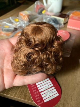 Monique Barbie Will Wig Sz 4 Vintage Gave Auburn Long Curls 322