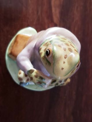 Beatrix Potter’s Mr Jeremy Fisher Frog Figurine Beswick England 1950 5