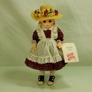 Vintage Madame Alexander Doll - 1525 Mcguffey Ana,  14 " W/ Box