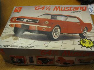Amt Plastic Model Kit Ford 1964 1/2 Mustang L@@k 1/16