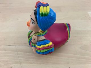 Celebriduck 2001 Carmen Miranda The Brazilian Bombshell Samba Rubber Duck Toy 3