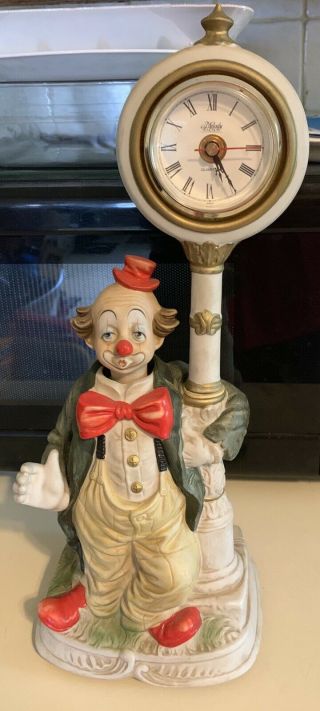 Melody In Motion Clock - Post Clown
