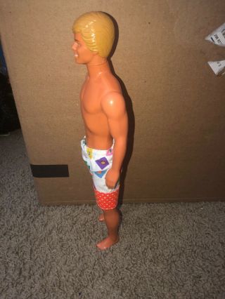 Vintage 1983 Mattel Barbie Blonde Ken Doll 12” 5