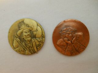 EMMETT KELLY JR COLLECTOR’S SOCIETY COIN SET 1983 - 1986 WITH WOOD STAND 5