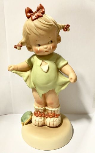 Enesco Memories Of Yesterday “mommy I Teared It” Large Figurine 115924
