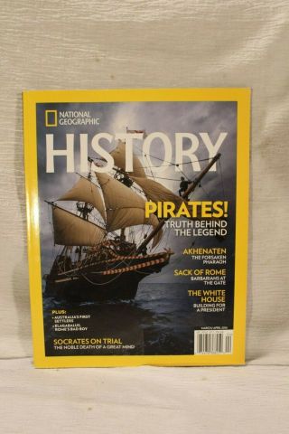 National Geographic History 7th Issue March April 2016 Pirates Truth - Legend
