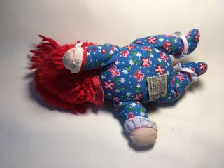 Vintage Baby Raggedy Ann Crawling Plush Baby Doll Applause toy 4