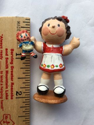 Vintage Hand Painted Miniature Wooded Doll