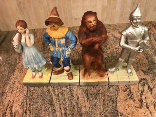 4 Seymour Mann 1983 Wizard Of Oz Porcelain Figurines
