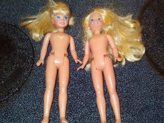 2x - - 1991 Mattel Stacie Little Sister Of Barbie