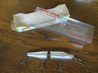 Creek Chub Jointed Pikie Deep Diver 2 - Metalic Silver - 5 1/2 Inch