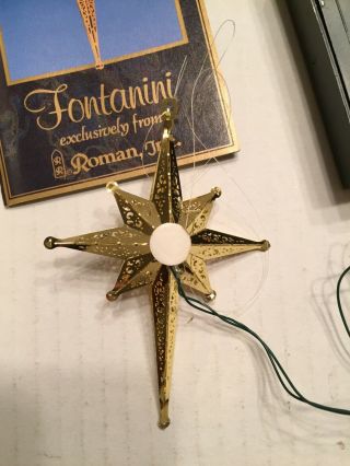 Fontanini Navity Star by Roman Inc Lights Up 3