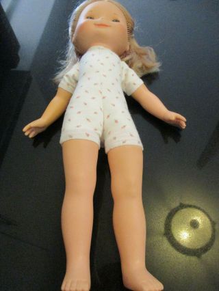 Vintage Fisher Price My Friend Mandy Doll Blonde Hair And Blue Eyes