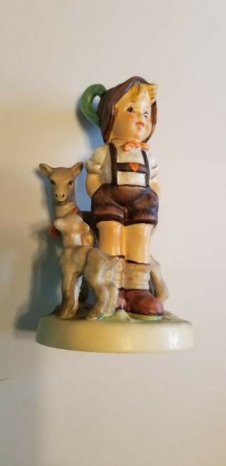 1 “little Goat Herder " Vintage Goebel Hummel 200/0 Tmk5 4 1/2” Tall