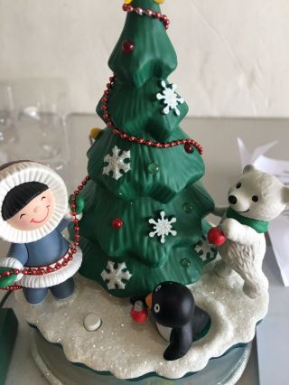 2012 Hallmark Keepsake Ornament Trimming The Tree Frosty Friends For Magic Cord