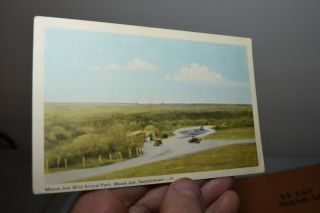 Antique Moose Jaw Wild Animal Park Postcard