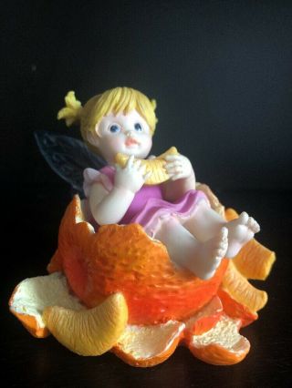 Enesco My Little Kitchen Fairies Tangerine Orange Fairie